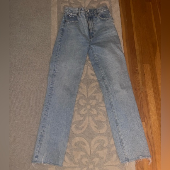 Abercrombie ultra high rise 90s straight jean - Picture 2 of 3